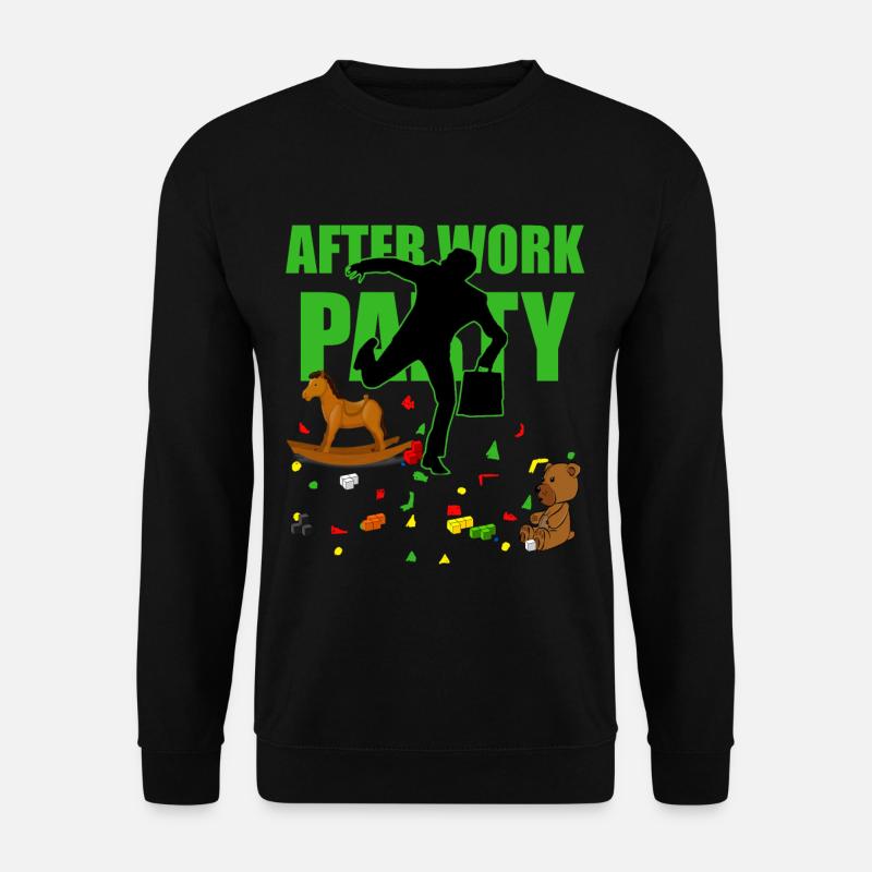 Expectant parents - Unisex Sweatshirt - black