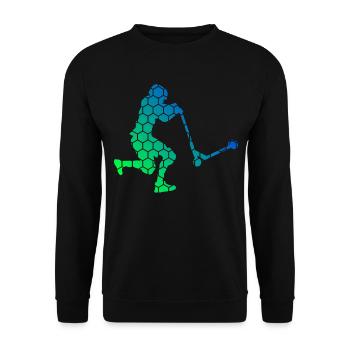 Women's Stunt Scooter Scooter Stunt Scooter - Unisex Sweatshirt - black - Front - Alina (178cm) & Michal (187cm)