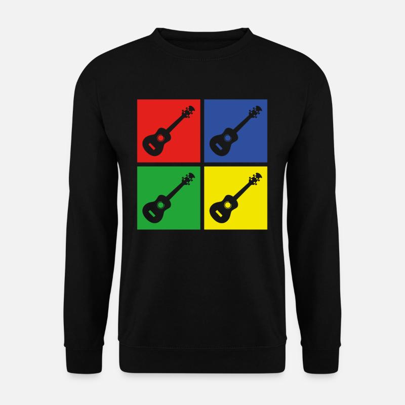Ukulele - Unisex Sweatshirt - black