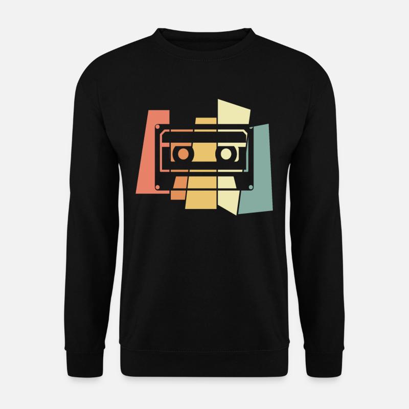 Cassette - Unisex Sweatshirt - black
