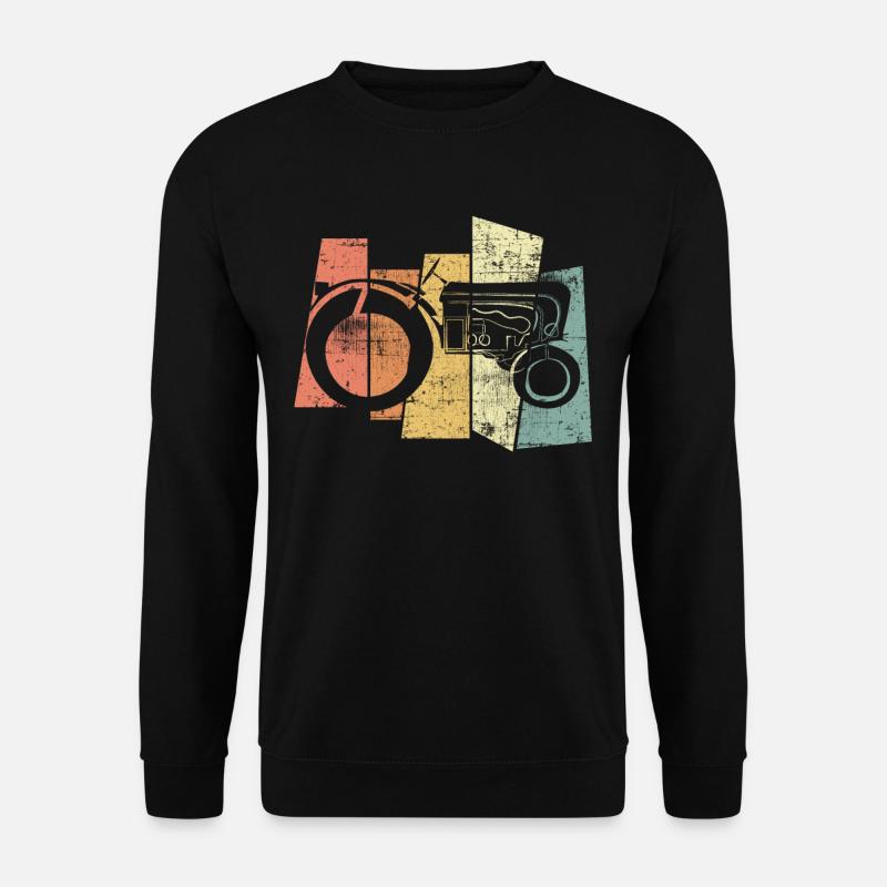 Tractor Farmer - Unisex Sweatshirt - black