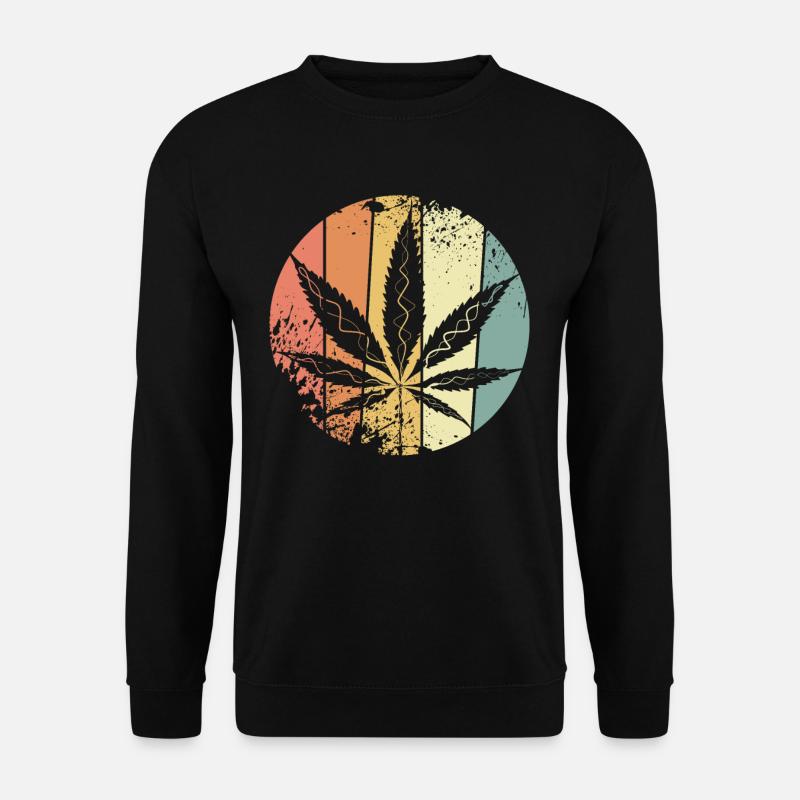 Hemp Cannabis - Unisex Sweatshirt - black