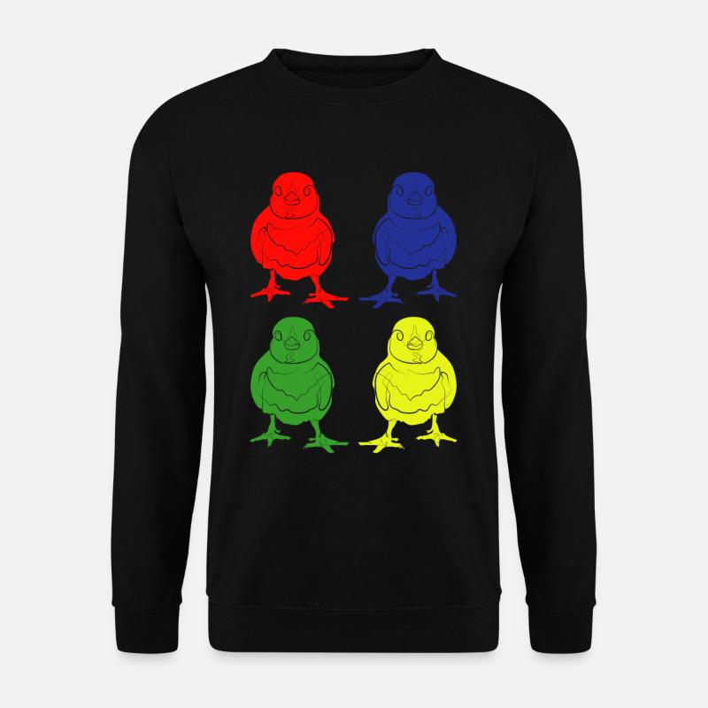 Fugleunge - Unisex sweater - sort
