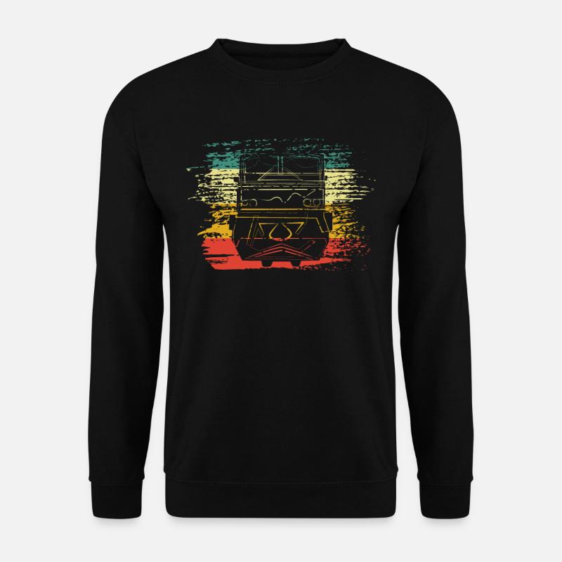 Zug - Unisex Pullover - Schwarz