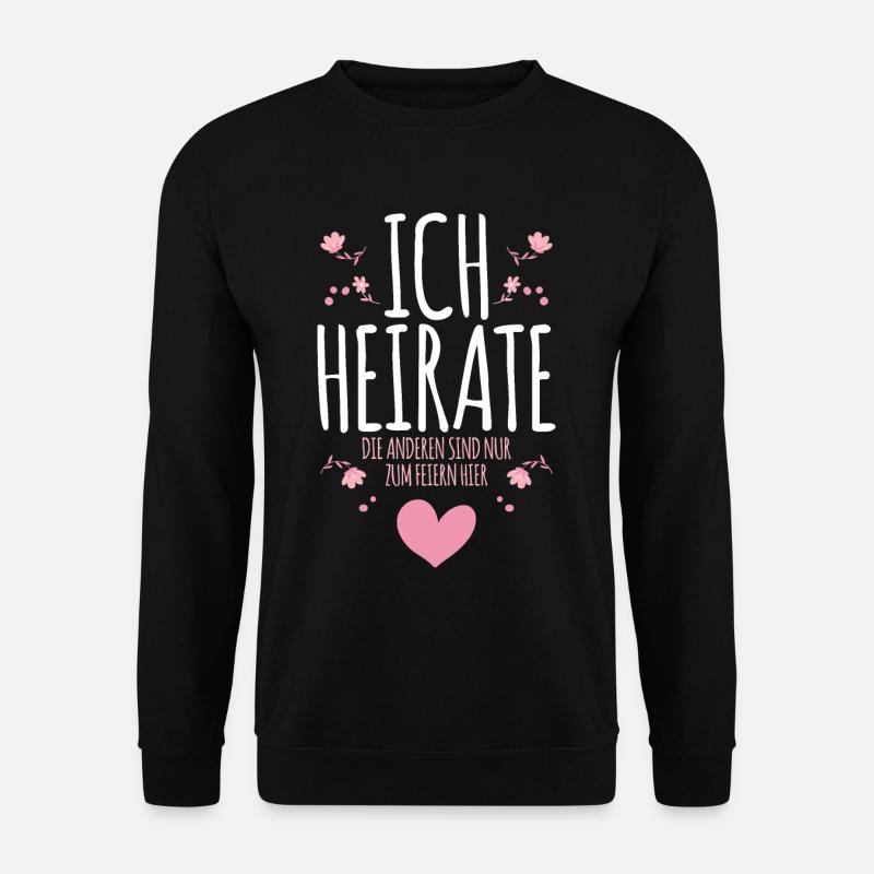 Braut Junggesellenabschied - Unisex Pullover - Schwarz