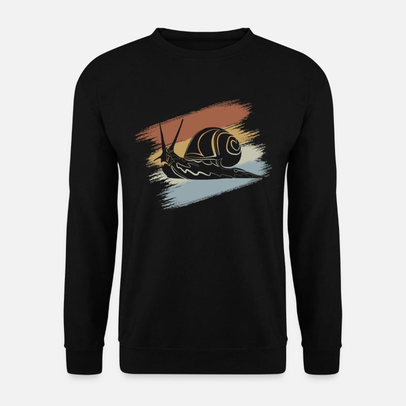 Snail - Unisex Sweatshirt - black