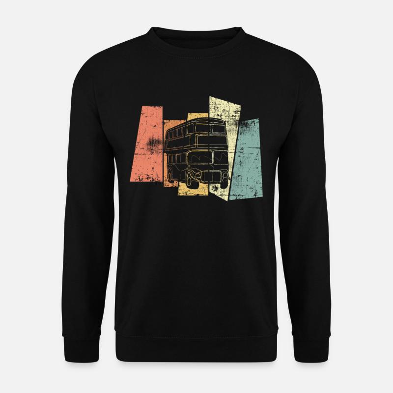 London Bus - Unisex Pullover - Schwarz