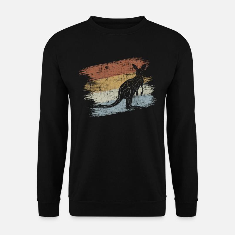 Australia Kangaroo - Unisex Sweatshirt - black