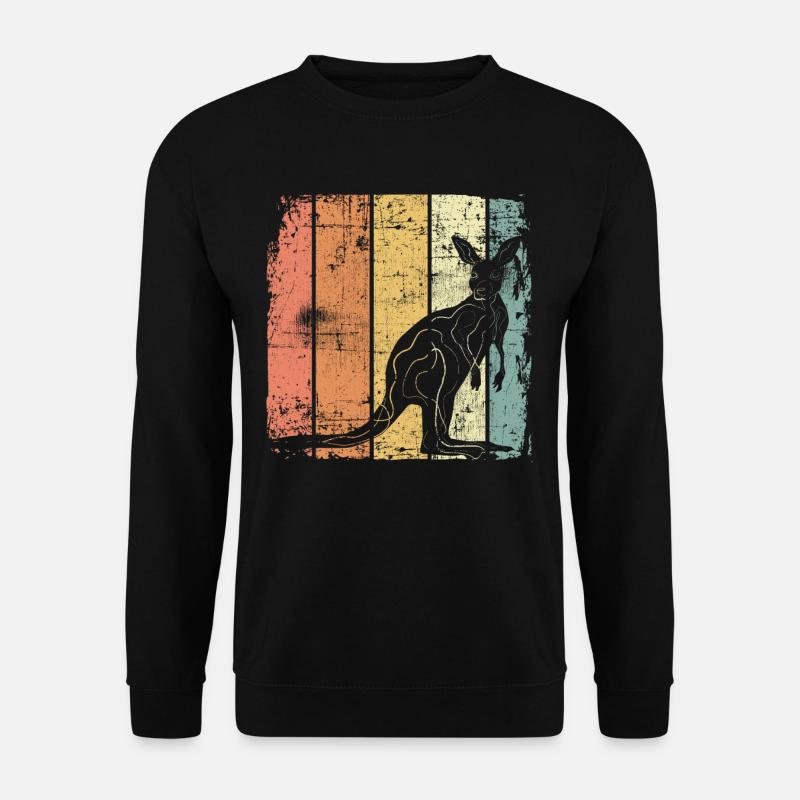 Känguru - Unisex Pullover - Schwarz