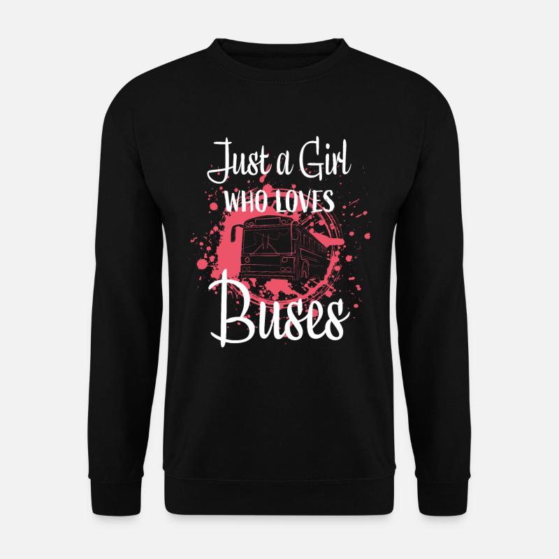 Bus Mrs. Bus driver - Unisex Sweatshirt - black