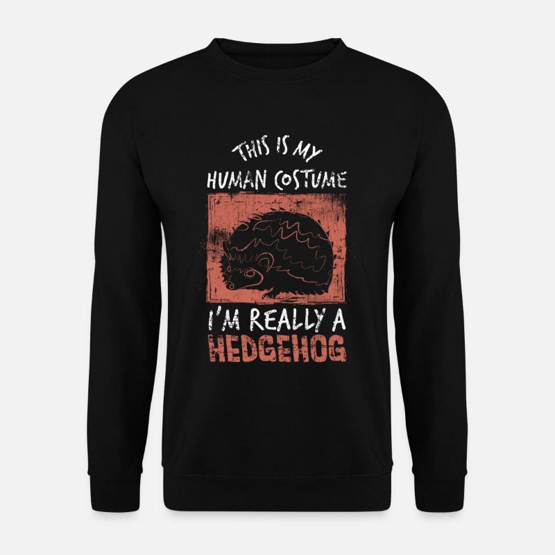 Igel - Unisex Pullover - Schwarz