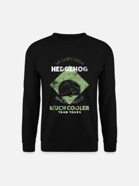 Hérisson - Sweat-shirt Unisexe - noir