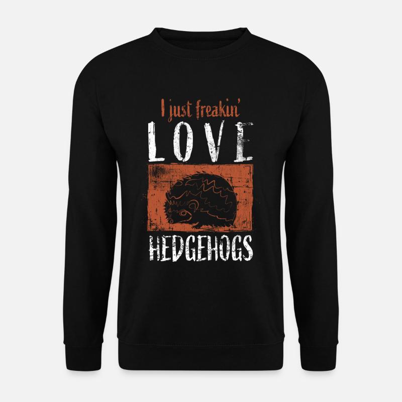 Igel - Unisex Pullover - Schwarz