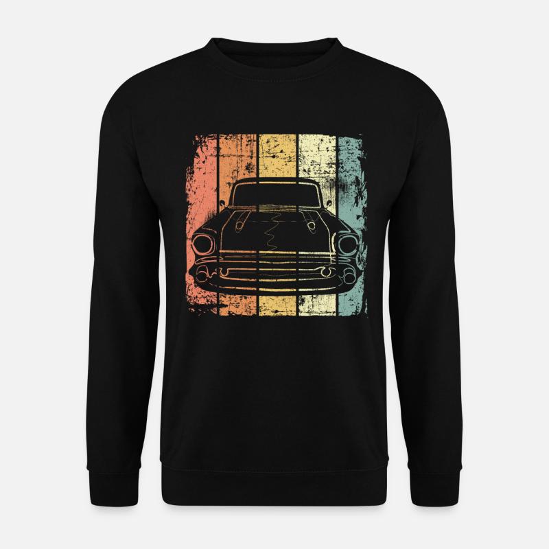Auto retro - Unisex Pullover - Schwarz