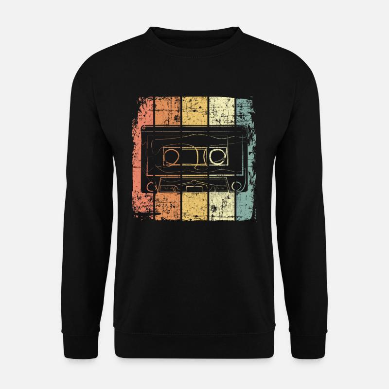 Kassette - Unisex Pullover - Schwarz