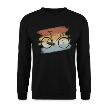 Racer - Unisex Sweatshirt - black - Front - Alina (178cm) & Michal (187cm)