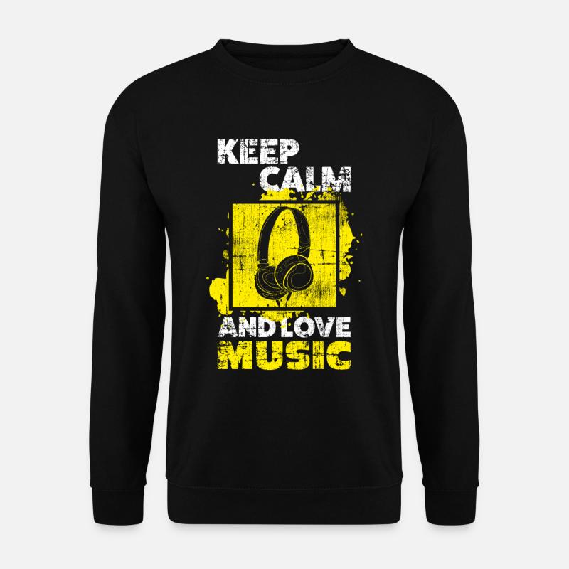 Musik - Unisex Pullover - Schwarz