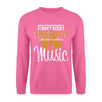 Musik - Unisex Pullover - Pink - Vorne