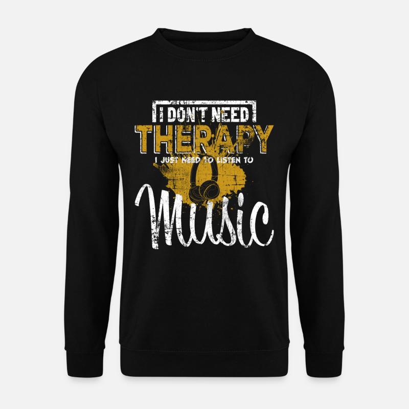 Musik - Unisex Pullover - Schwarz