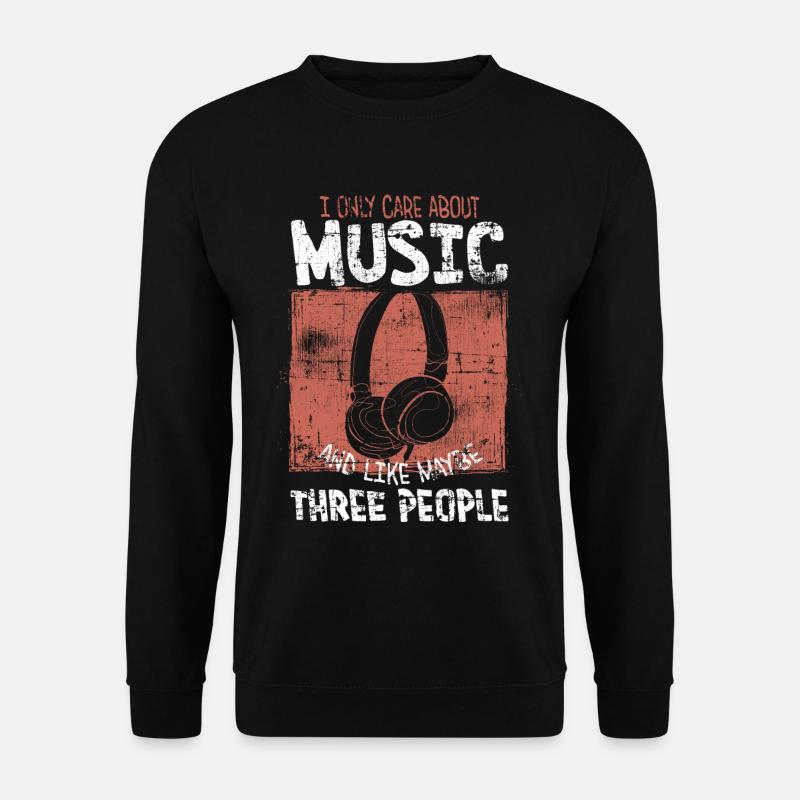 Musik - Unisex Pullover - Schwarz