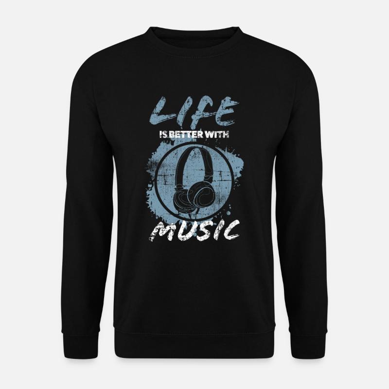 Musik - Unisex Pullover - Schwarz