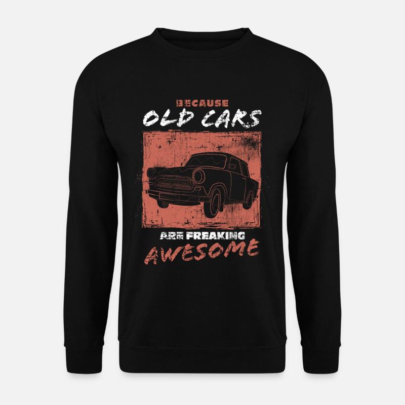 Oldtimer Car - Unisex Sweatshirt - black