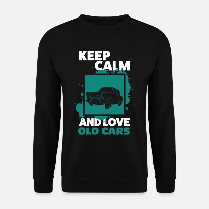 Oldtimer Car - Unisex Sweatshirt - black