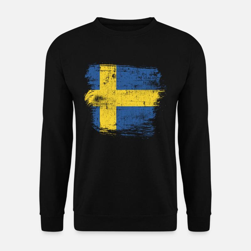 Schweden - Unisex Pullover - Schwarz