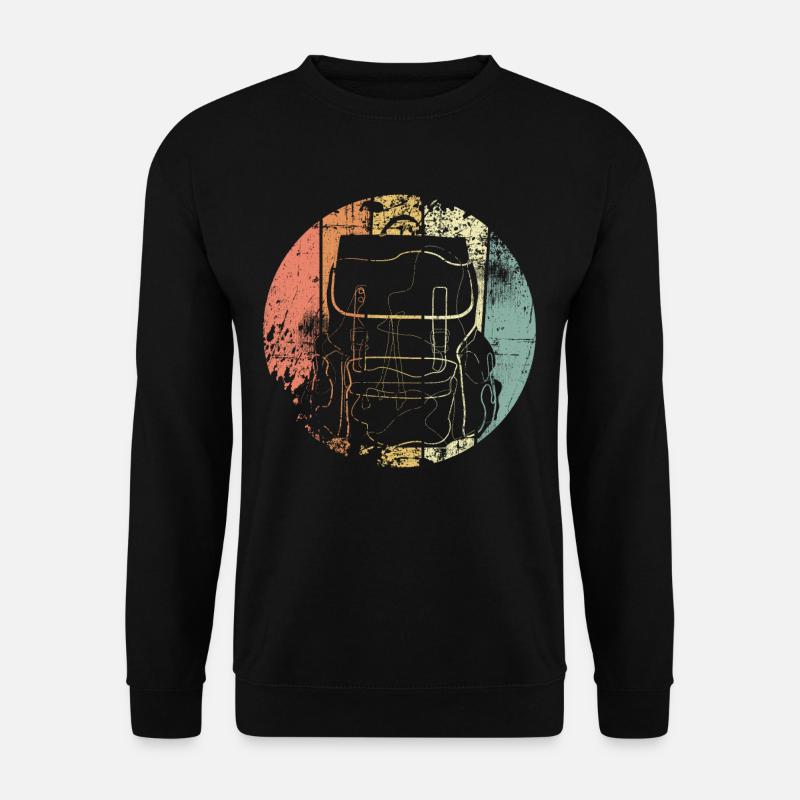Backpacker Reisen - Unisex Pullover - Schwarz
