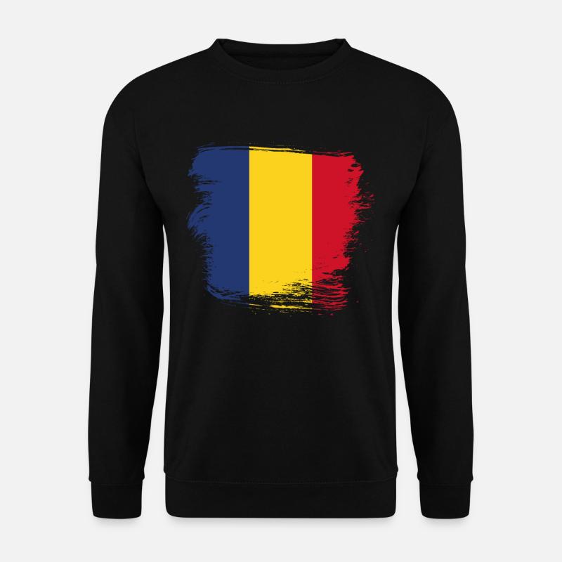 Rumänien - Unisex Pullover - Schwarz