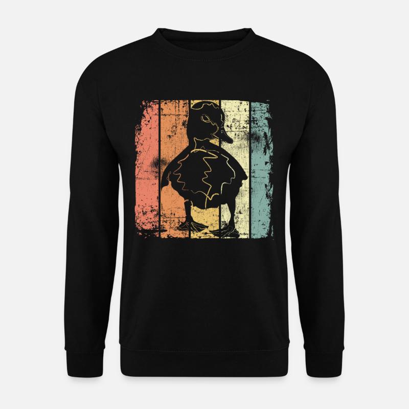 Canard bébé Canard - Sweat-shirt Unisexe - noir