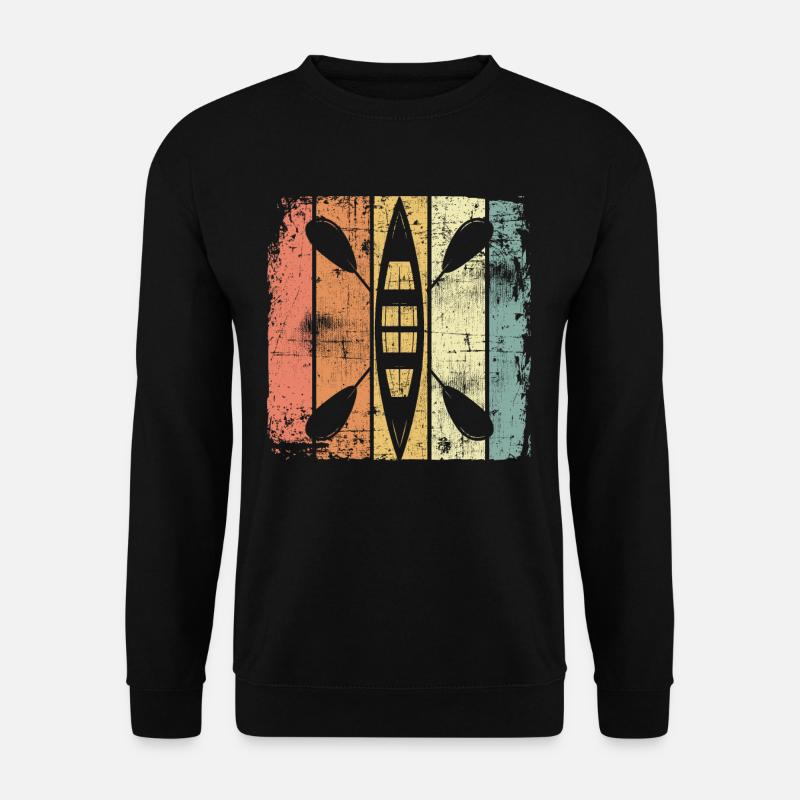 Kajak - Unisex Pullover - Schwarz