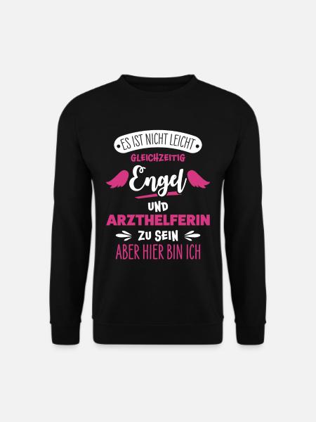 Arzthelferin - Unisex Pullover - Schwarz