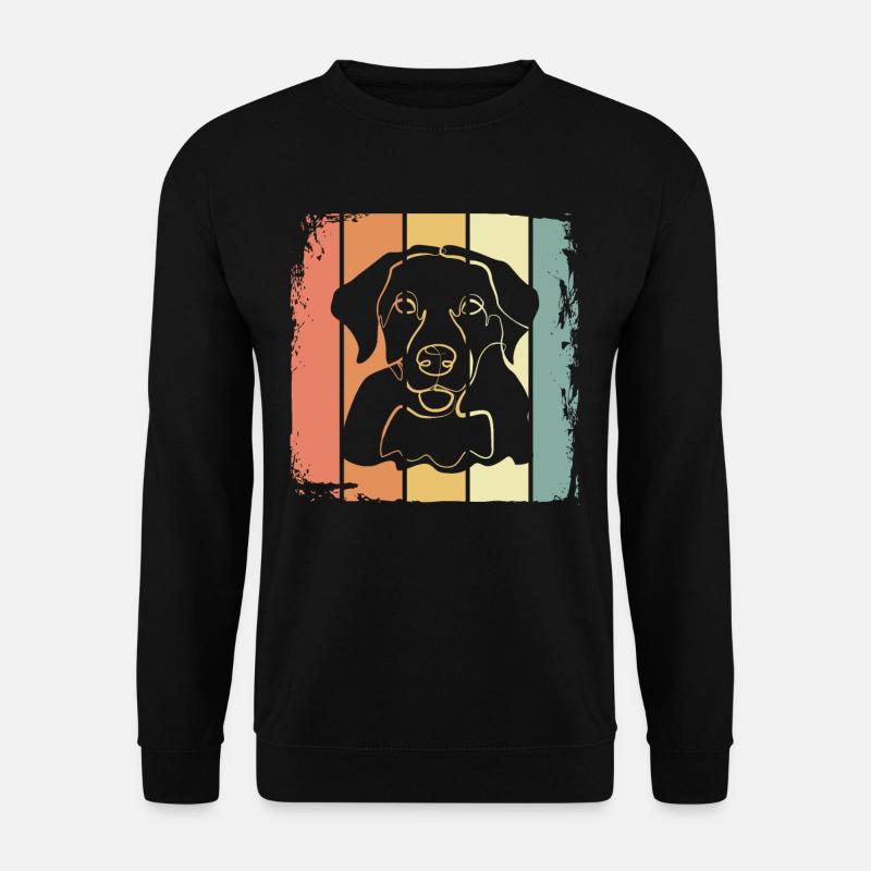 Labrador retro - Unisex Sweatshirt - black