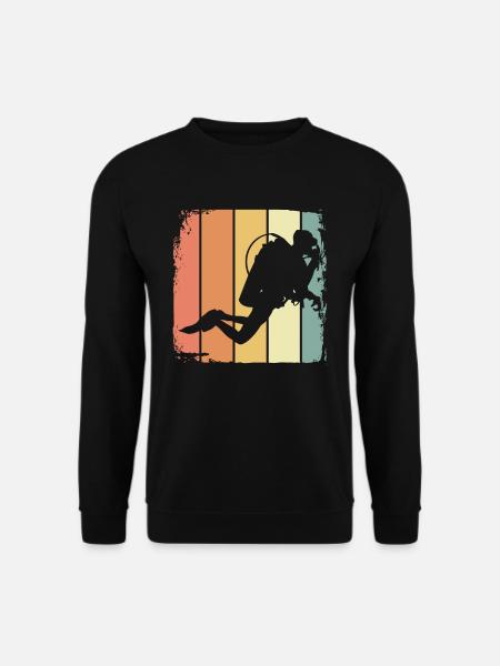 Tauchen - Unisex Pullover - Schwarz