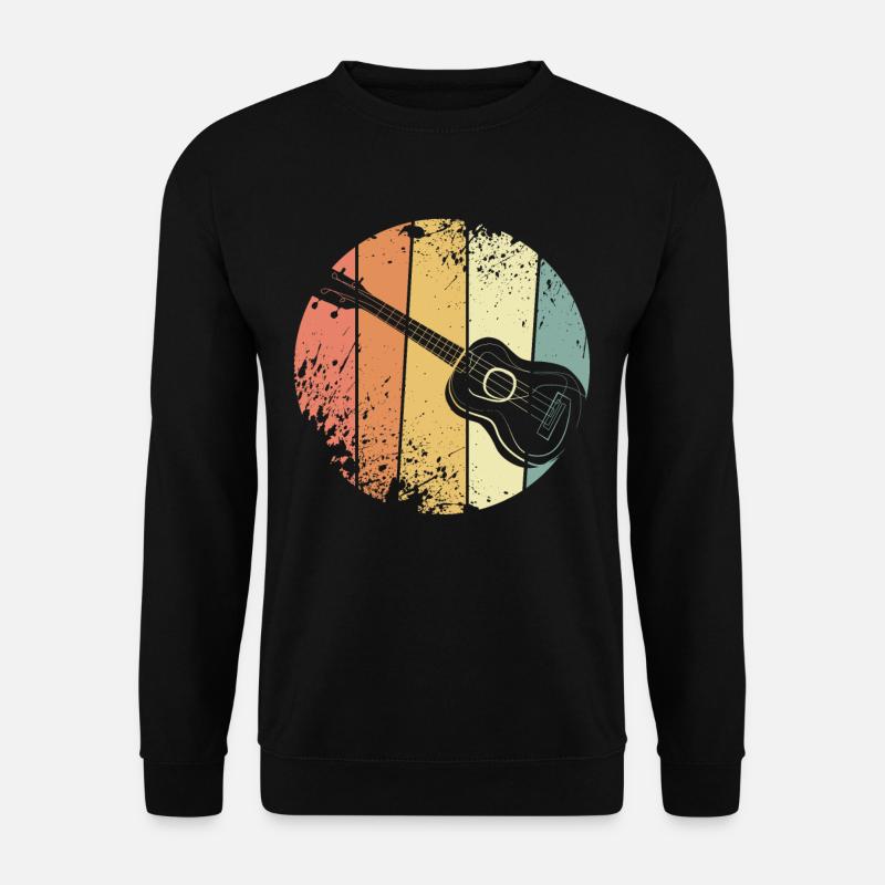 Ukulele - Unisex Pullover - Schwarz