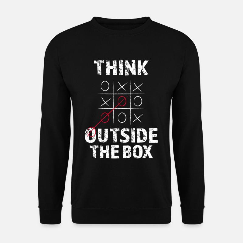 Philosophie Denken - Unisex Pullover - Schwarz
