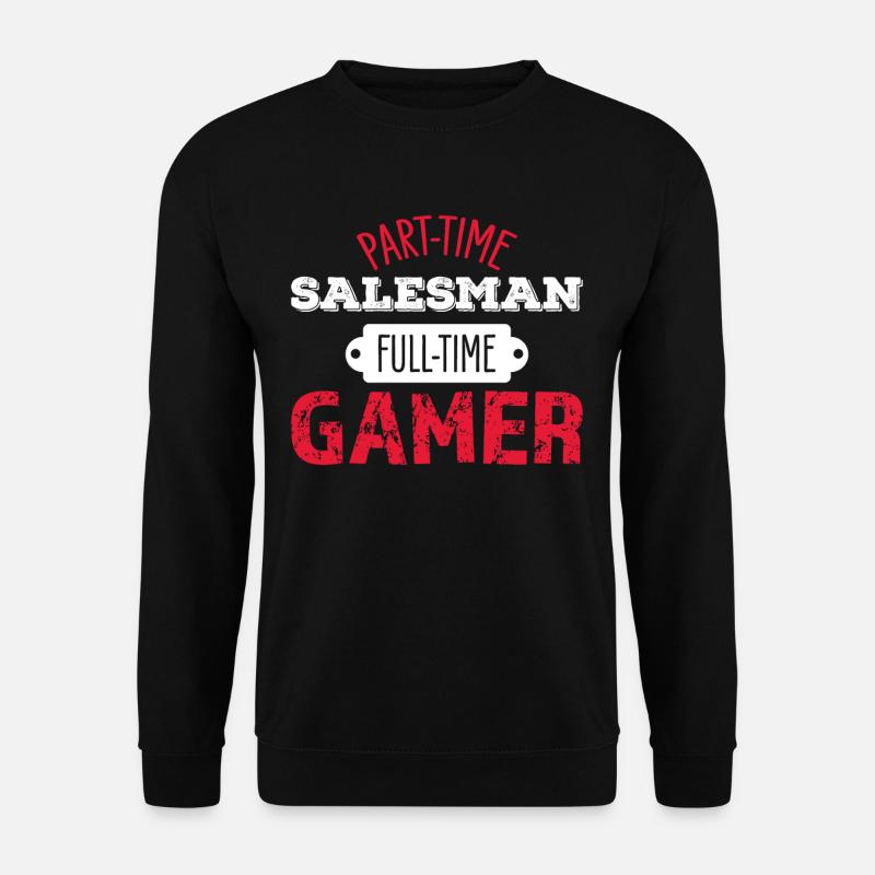 Verkäufer Gaming - Unisex Pullover - Schwarz