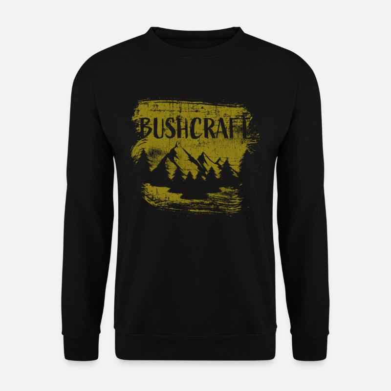 Bushcraft Survival - Unisex Pullover - Schwarz