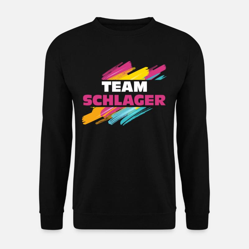 Schlager Gruppe - Unisex Pullover - Schwarz