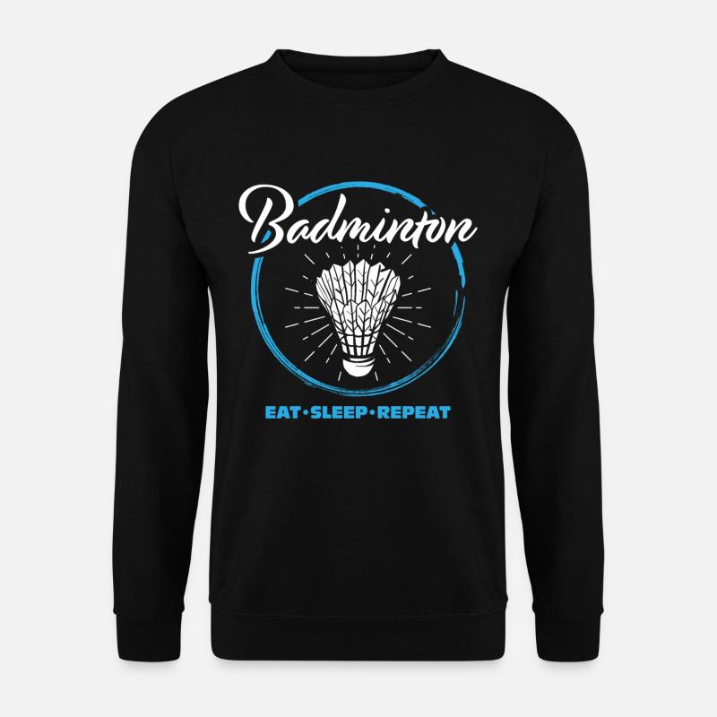 Badminton - Unisex Pullover - Schwarz