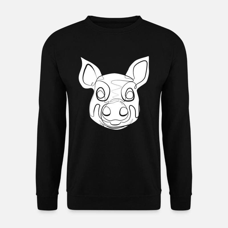 Pig - Unisex Sweatshirt - black