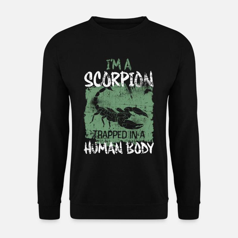 Skorpion - Unisex Pullover - Schwarz