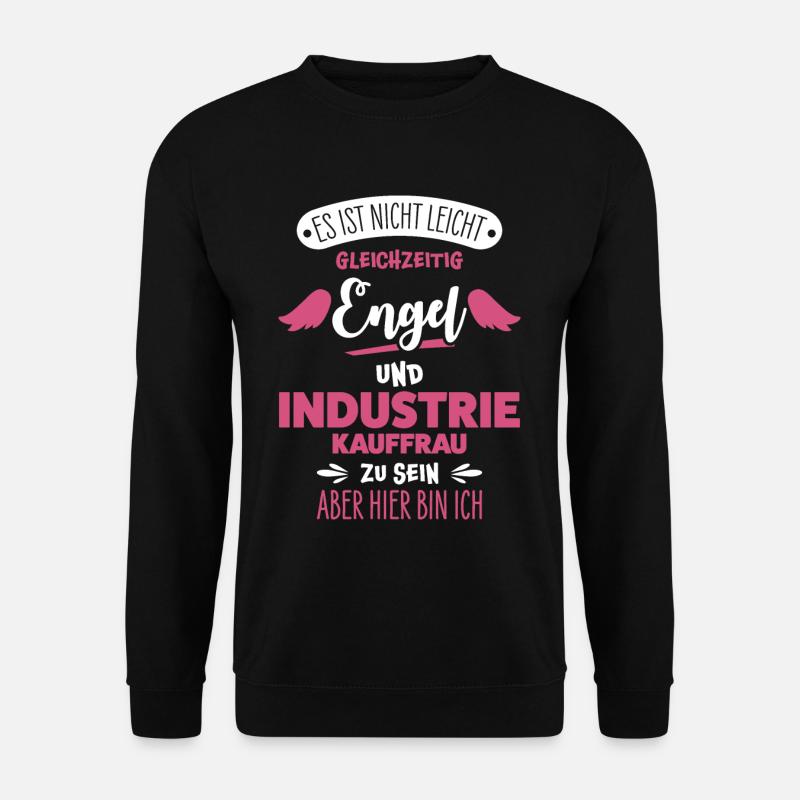 Industriekauffrau - Unisex Pullover - Schwarz
