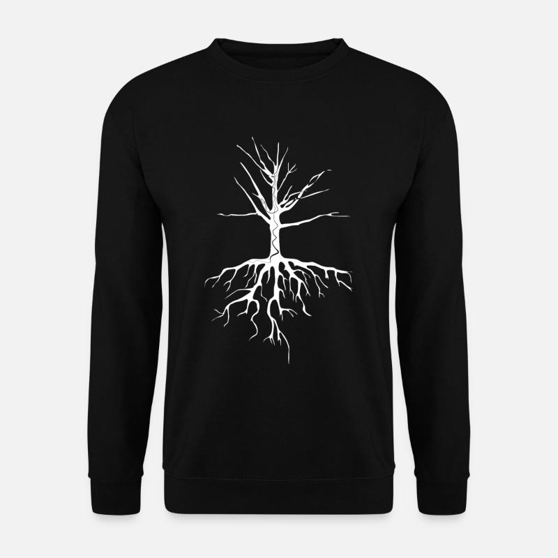 Baum - Unisex Pullover - Schwarz