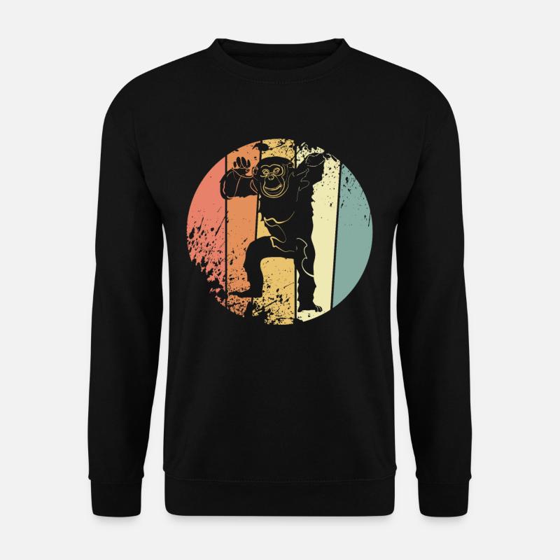 Chimpanzee - Unisex Sweatshirt - black