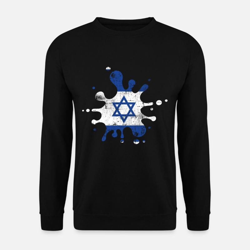 Israel - Unisex Pullover - Schwarz