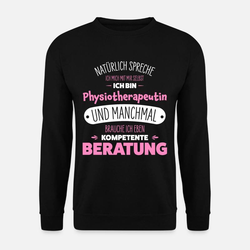 Physiotherapeutin - Unisex Pullover - Schwarz