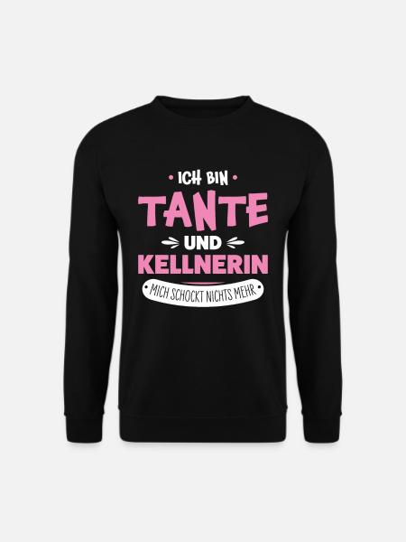 Kellnerin - Unisex Pullover - Schwarz