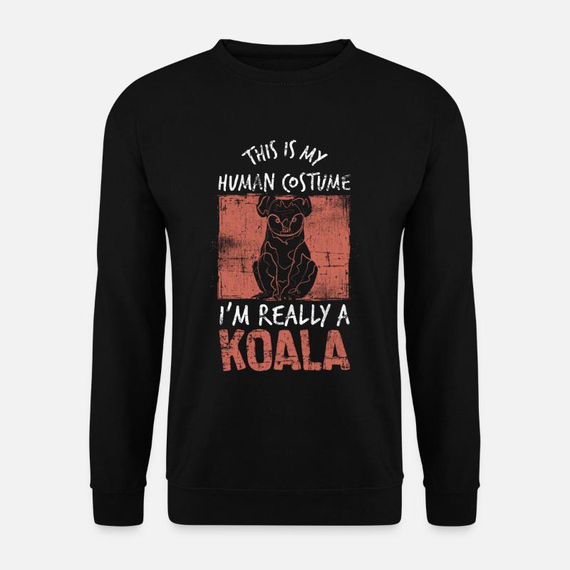 Koala Costume - Unisex Sweatshirt - black